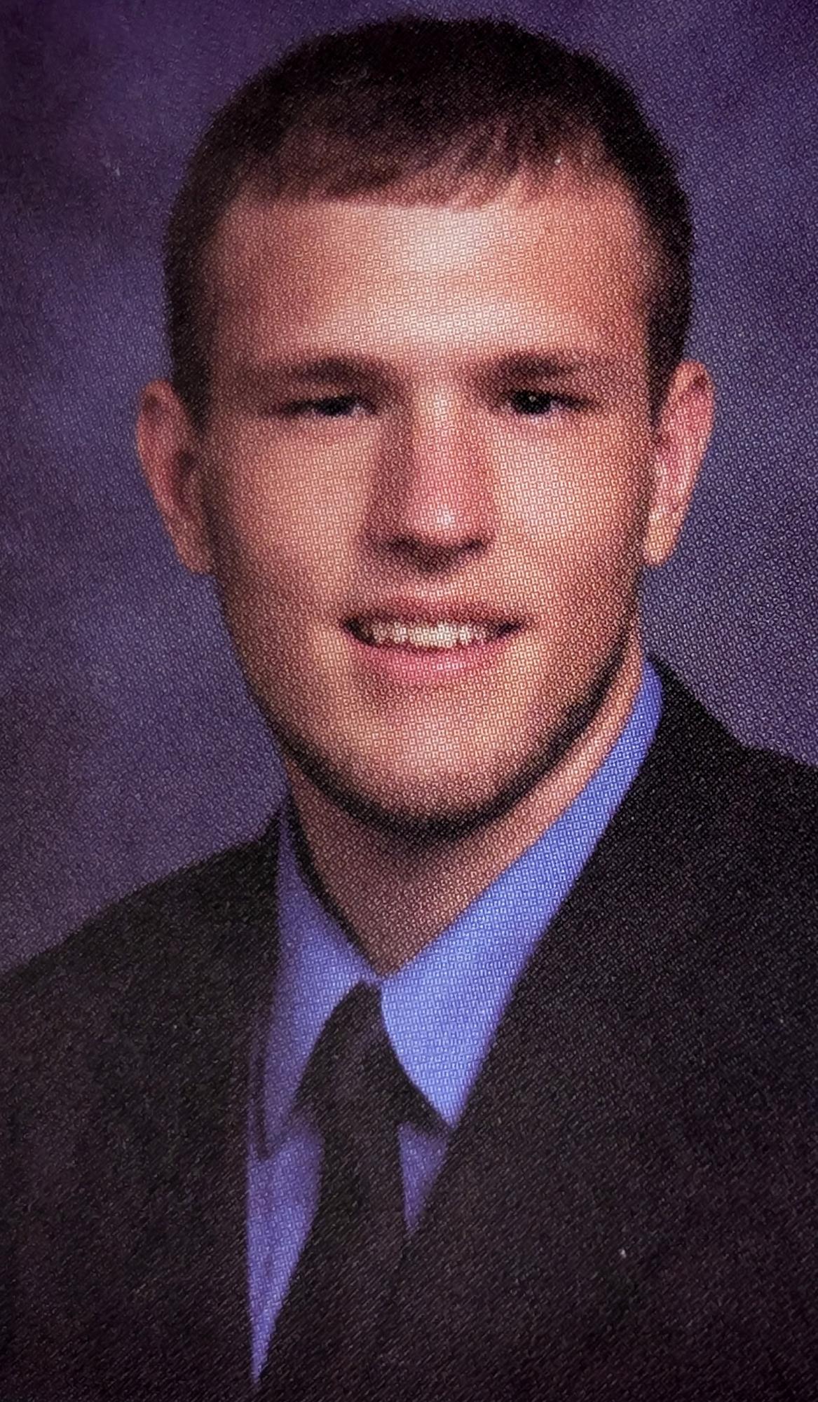 Matthew Vaughn's senior photo, Class of 2007.